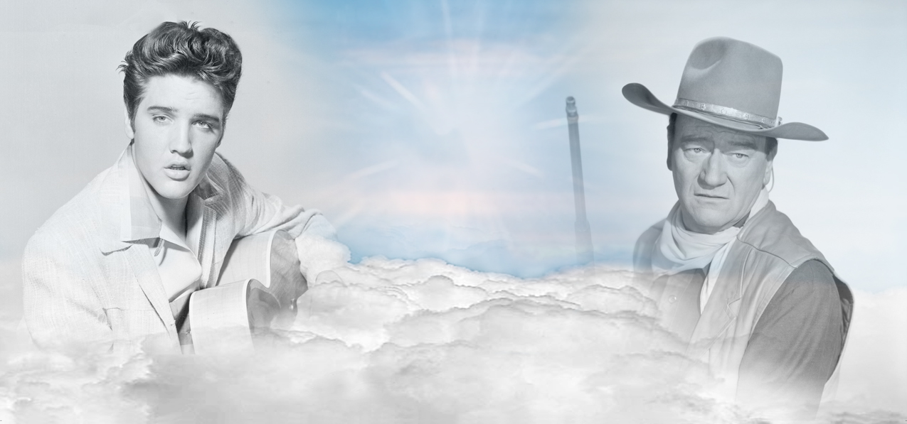 White Clouds (John Wayne Elvis) PROOF